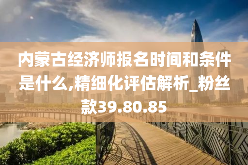 内蒙古经济师报名时间和条件是什么,精细化评估解析_粉丝款39.80.85