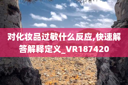 对化妆品过敏什么反应,快速解答解释定义_VR187420