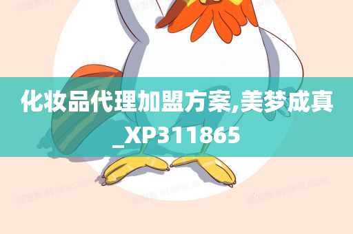 化妆品代理加盟方案,美梦成真_XP311865