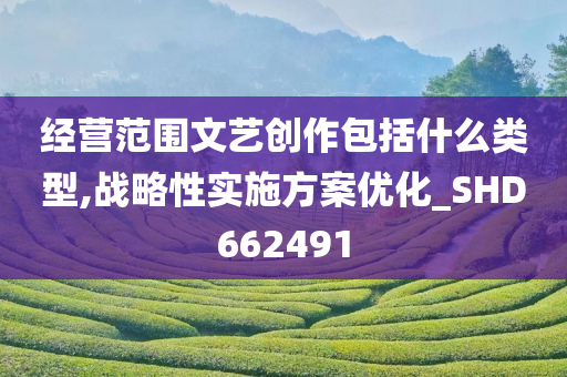 经营范围文艺创作包括什么类型,战略性实施方案优化_SHD662491