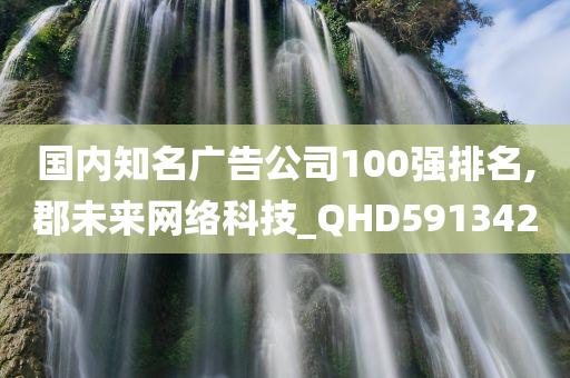 国内知名广告公司100强排名,郡未来网络科技_QHD591342