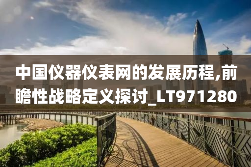 中国仪器仪表网的发展历程,前瞻性战略定义探讨_LT971280