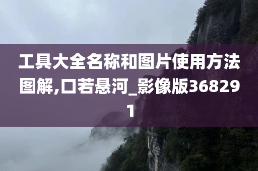 工具大全名称和图片使用方法图解,口若悬河_影像版368291