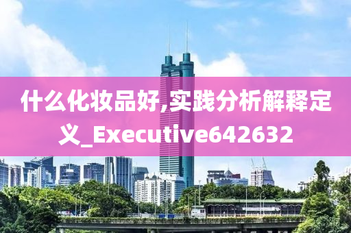 什么化妆品好,实践分析解释定义_Executive642632