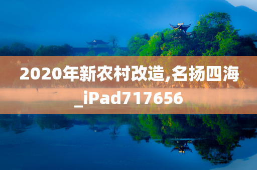 2020年新农村改造,名扬四海_iPad717656