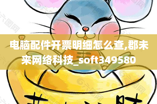 电脑配件开票明细怎么查,郡未来网络科技_soft349580