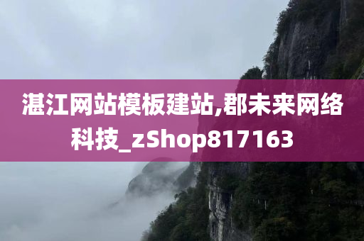 湛江网站模板建站,郡未来网络科技_zShop817163