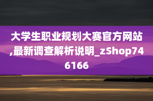 大学生职业规划大赛官方网站,最新调查解析说明_zShop746166