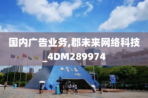 国内广告业务,郡未来网络科技_4DM289974