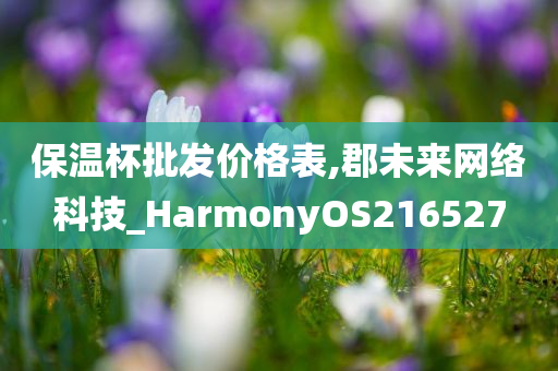 保温杯批发价格表,郡未来网络科技_HarmonyOS216527