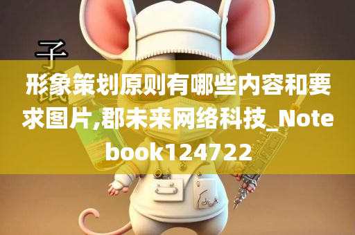 形象策划原则有哪些内容和要求图片,郡未来网络科技_Notebook124722