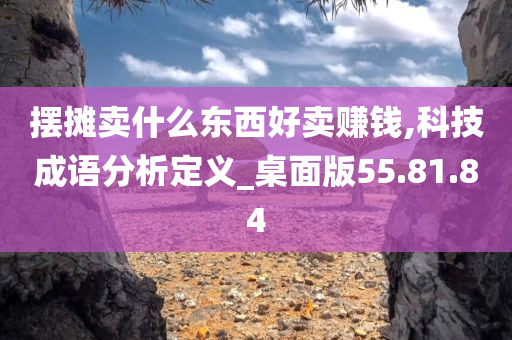 摆摊卖什么东西好卖赚钱,科技成语分析定义_桌面版55.81.84