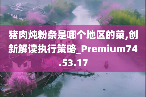 猪肉炖粉条是哪个地区的菜,创新解读执行策略_Premium74.53.17