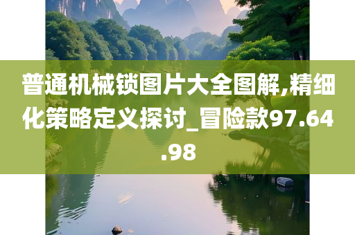 普通机械锁图片大全图解,精细化策略定义探讨_冒险款97.64.98