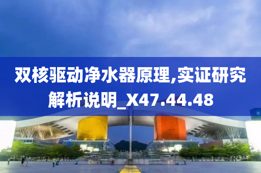 双核驱动净水器原理,实证研究解析说明_X47.44.48