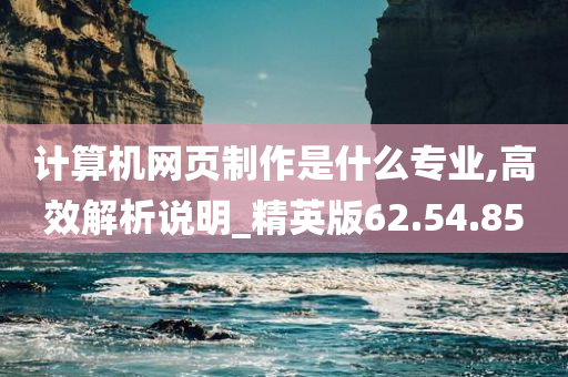 计算机网页制作是什么专业,高效解析说明_精英版62.54.85