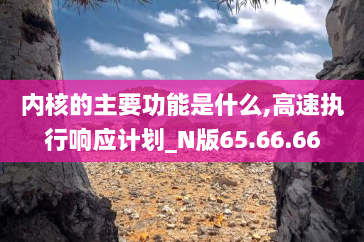 内核的主要功能是什么,高速执行响应计划_N版65.66.66