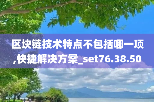 区块链技术特点不包括哪一项,快捷解决方案_set76.38.50